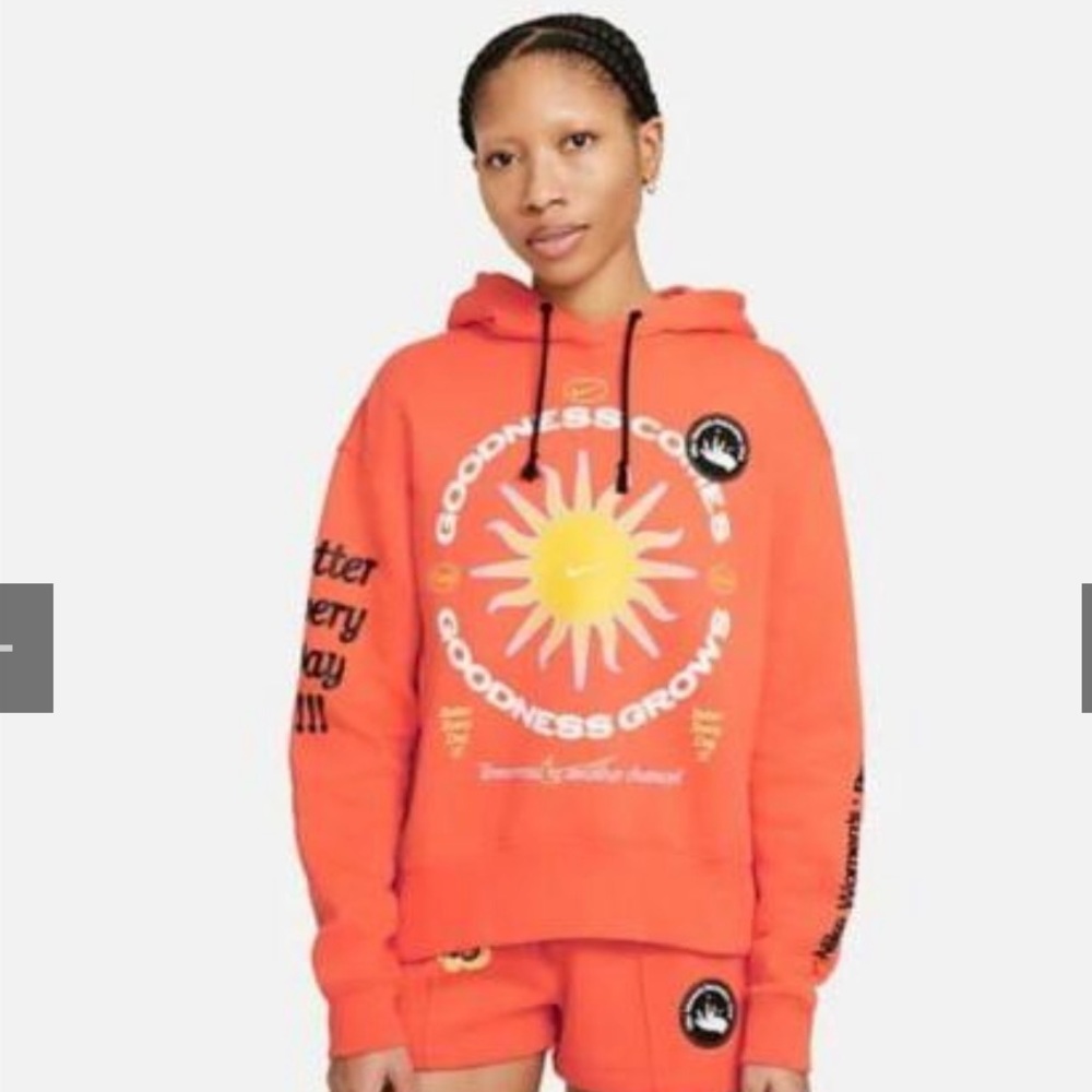 NIKE Women's Recreation Club Hoodie Size 1X Better Every Day CPFM NWT